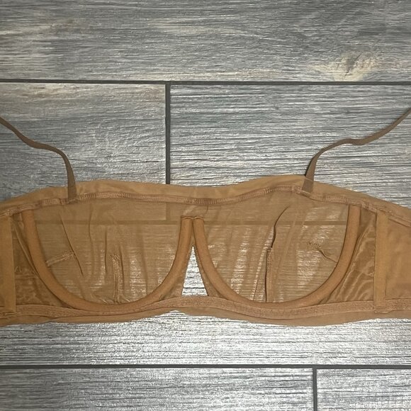 NWT We Are HAH X Free People Wired Bra 30-38C 30C 32C 34C 36C 38C Brown Sugar - Picture 10 of 14